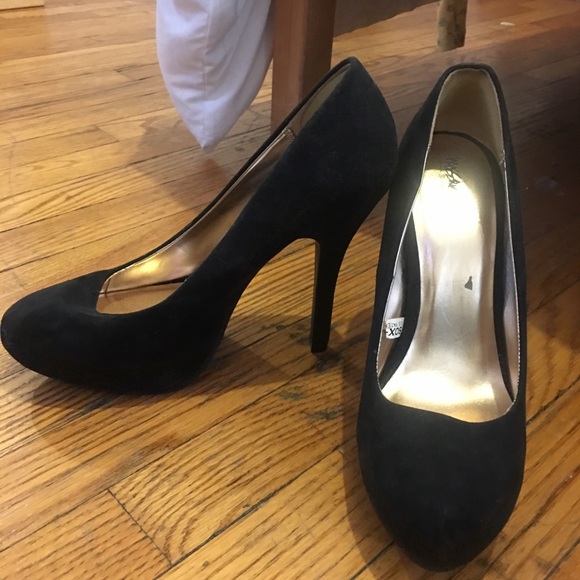 Suede platform heels - Picture 3 of 3